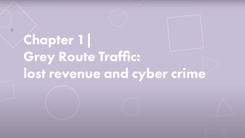 Chapter 1 | Grey Route Traffic: lost revenue and cyber crime