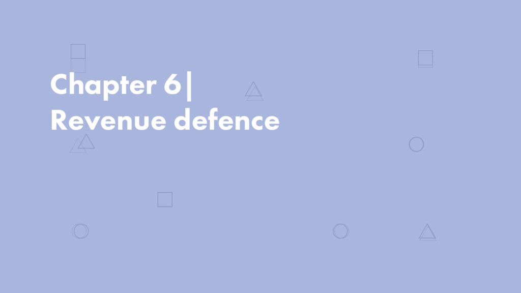 Chapter 6 | Revenue defence